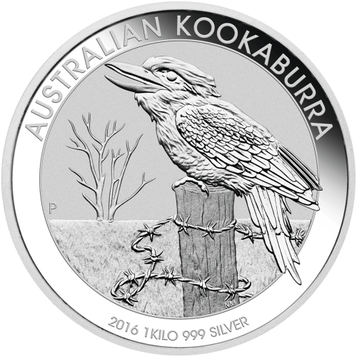 1 kilo 2016 Australian Kookaburra Silver Coin | Perth Mint