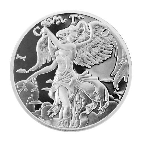 Ronde 1 once d'argent Les anciens modernes - Niké 2015