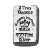 2 onces Lingot d'argent coulé à la main | Monarch Precious Metals
