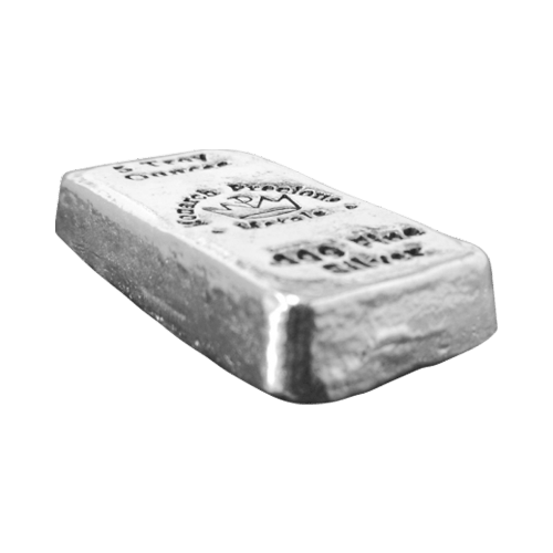 5 oz Hand Poured Silver Bar | Monarch Precious Metals