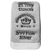 25 oz Hand Poured Silver Bar | Monarch Precious Metals