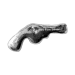 38 g Hand Poured Silver Revolver | Monarch Precious Metals