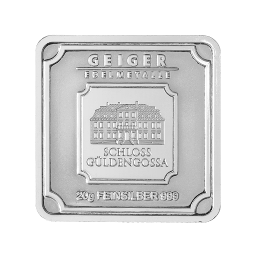 20 grammes Lingot d'argent | Geiger Edelmetalle