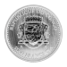 Pièce 1 once d'argent Gorille à dos argenté du Congo 2015
