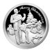 Ronde 1 once d'argent Semblable à Épreuve numismatique Le consumérisme joyeux 2015