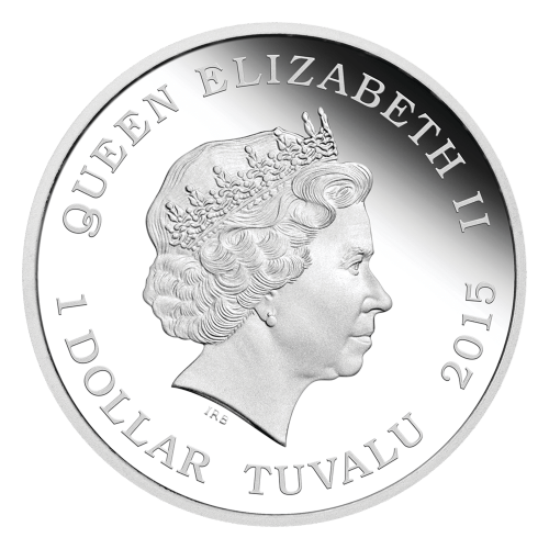 Pièce 1 once d'argent Épreuve numismatique Star Trek Capitaine Jonathan Archer 2015 | Monnaie de Perth