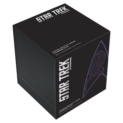 Set of 2 x 1 oz 2015 Star Trek: Enterprise Silver Proof Coins | Perth Mint