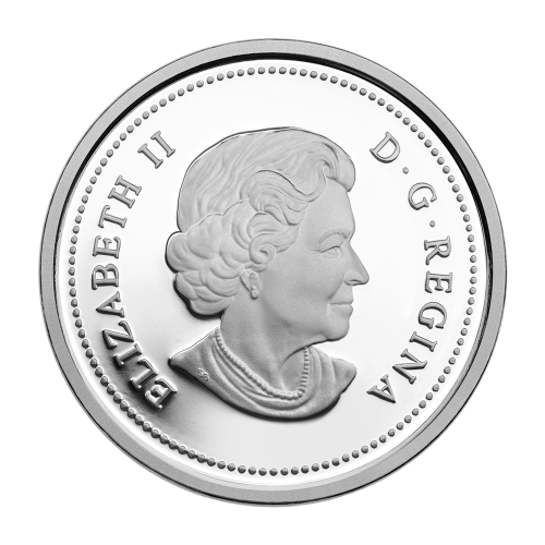 Pièce 1 once d'argent Épreuve numismatique Cerf de Virginie : Femelle et ses petits 2014