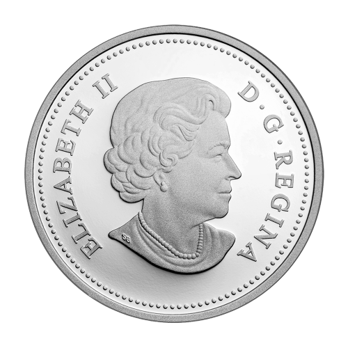 1 oz 2015 North American Sportfish: Largemouth Bass Silver Proof Coin | Royal Canadian Mint