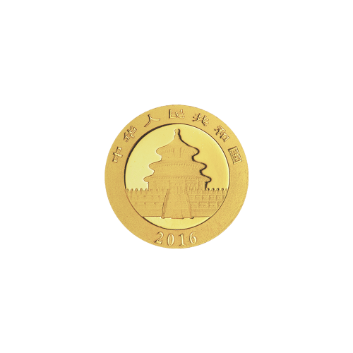 1 gram 2016 Chinese Panda Gold Coin | Chinese Mint