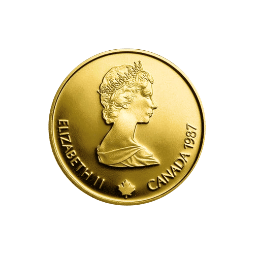 Buy 1/4 oz 1987 XV Olympic Winter Games Gold Coin | Silver Gold