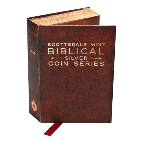 Pièce 2 onces d'argent Série biblique | Les Dix Commandements 2015
