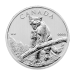 Pièce 1 once d'argent Couguar canadien 2012