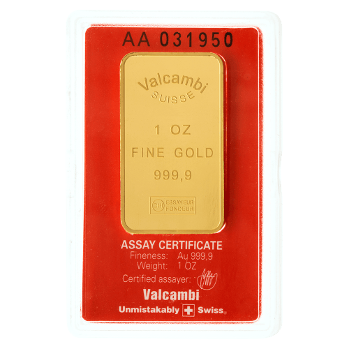 1 oz Scotiabank Gold Bar | Valcambi