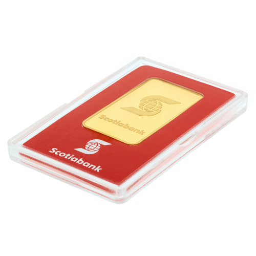 1 oz Scotiabank Gold Bar | Valcambi