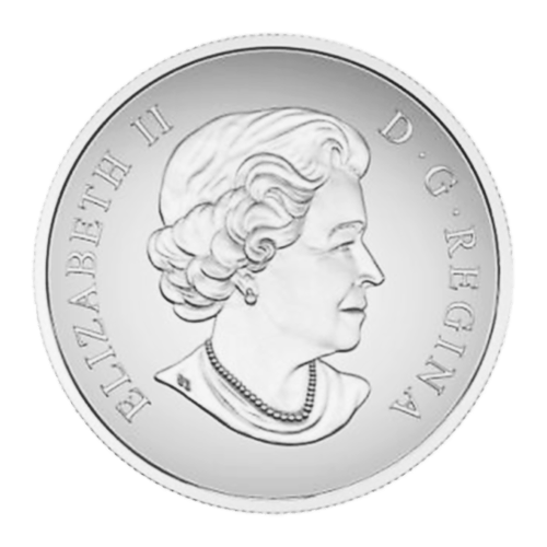 Pièce 1 once d'argent 100 $ pour 100 $ Bœuf musqué 2015