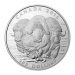 Pièce 1 once d'argent 100 $ pour 100 $ Bœuf musqué 2015