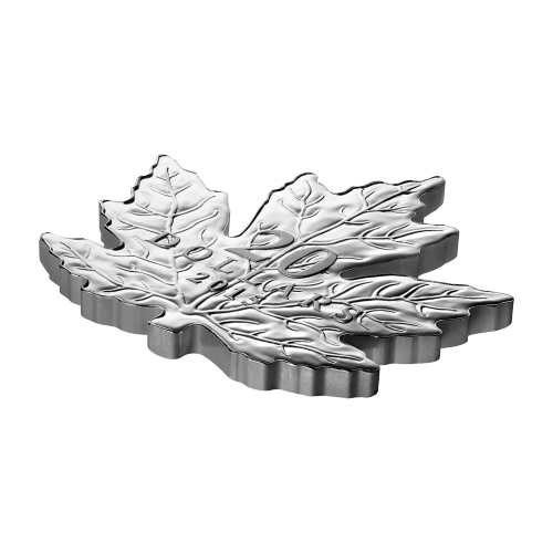 1 oz 2015 Canadian Maple Leaf Shaped Silver Proof Coin | Royal Canadian Mint