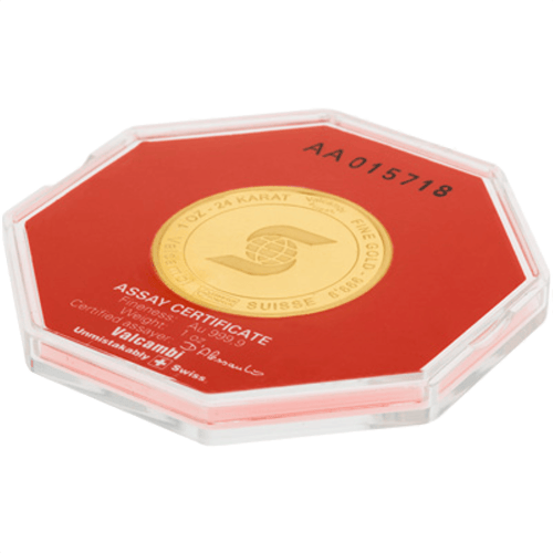 1 oz Scotiabank Gold Round | Valcambi