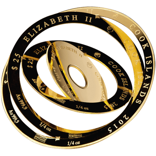 1 oz 2015 Armillary Gold Coin | Valcambi