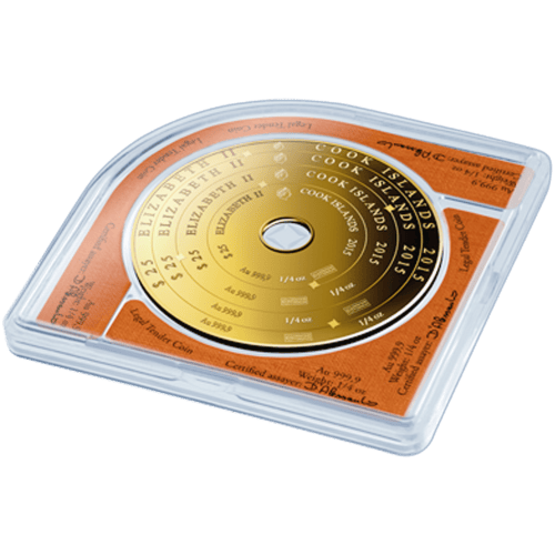 1 oz 2015 Armillary Gold Coin | Valcambi