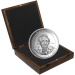 Pièce 10 onces d'argent spéciale Épreuve numismatique Albert Einstein et la théorie de la relativité 2015