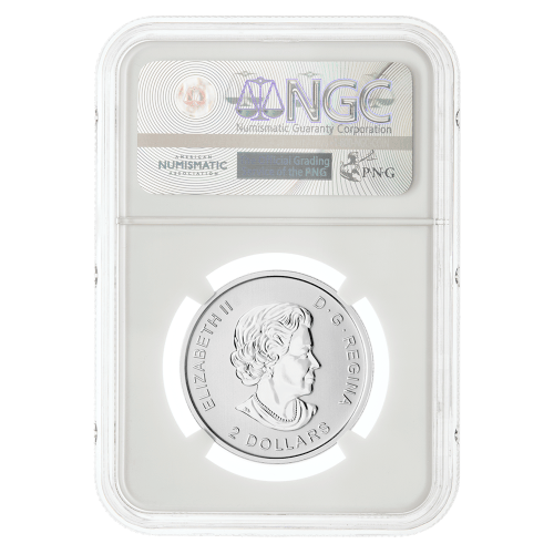 1/2 oz 2015 Calgary Stampede MS-69 Blue Label (Early Releases) Silver Coin | Royal Canadian Mint