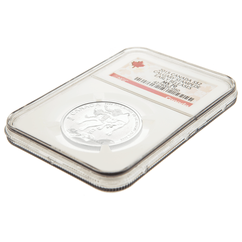 1/2 oz 2015 Calgary Stampede MS-70 Canada Label (Early Releases) Silver Coin | Royal Canadian Mint