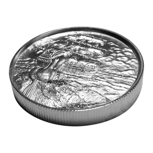 2 oz Privateer Collection: Siren Ultra High Relief Silver Round