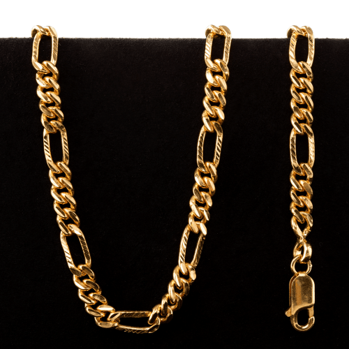 59.9 gram 22 kt Figarucci Style Gold Necklace