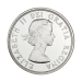 Pièce d'argent pur à 80 % Dollar canadien en circulation à valeur nominale de 1 $ de Charlottetown 1964