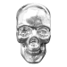 10 oz Silver Skull | Yeager's Poured Silver