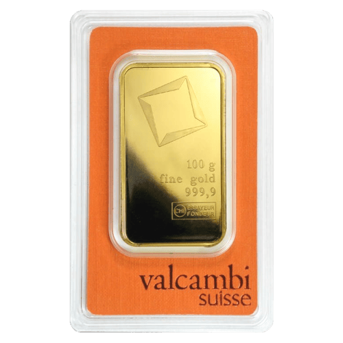 100 gram Gold Bar | Valcambi