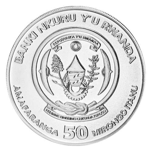 1 oz 2015 African Cape Buffalo Silver Coin | Rwanda