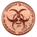 1 oz Zombucks The Saint Copper Round | Elemetal Mint