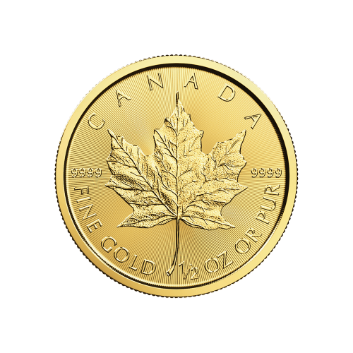 1/2 oz 2016 Canadian Maple Leaf Gold Coin | Royal Canadian Mint