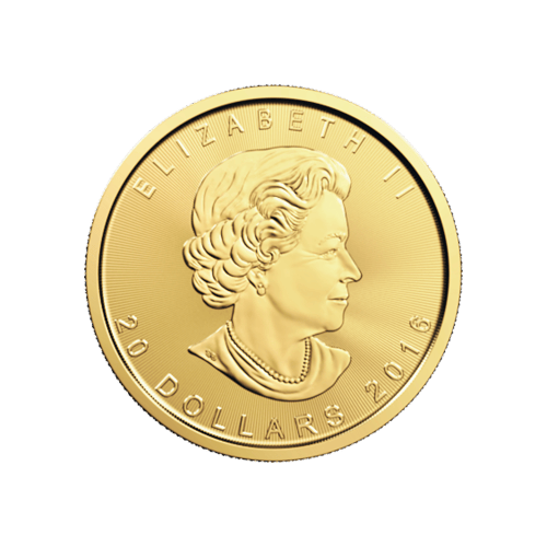 1/2 oz 2016 Canadian Maple Leaf Gold Coin | Royal Canadian Mint