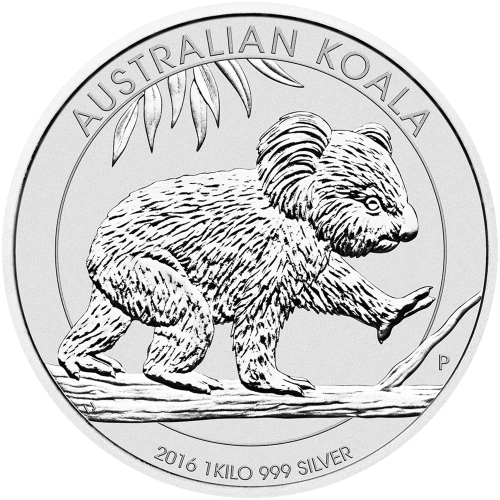 1 kilo 2016 Australian Koala Silver Coin | Perth Mint