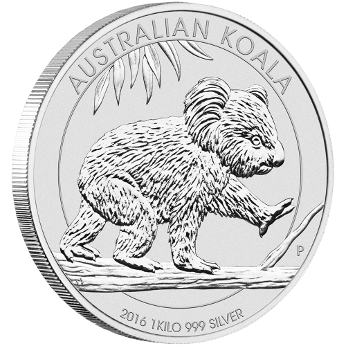 1 kilo 2016 Australian Koala Silver Coin | Perth Mint