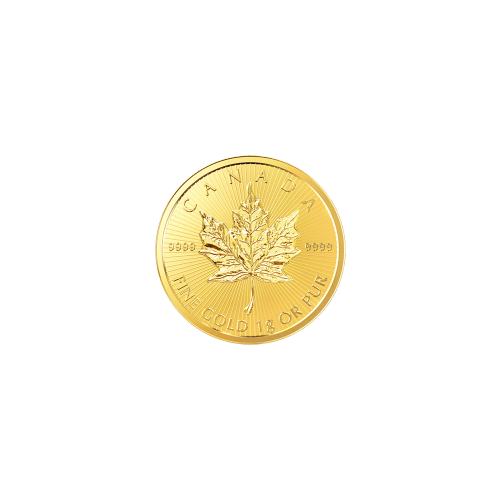 Plaquette Maplegram8 de pièces 8 grammes (8 x 1 g) en or 2016 | Monnaie royale canadienne