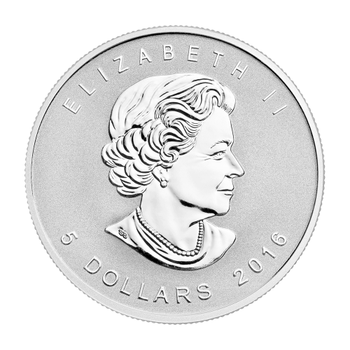 1 oz 2016 Canadian Maple Leaf Yin Yang Privy Reverse Proof Silver