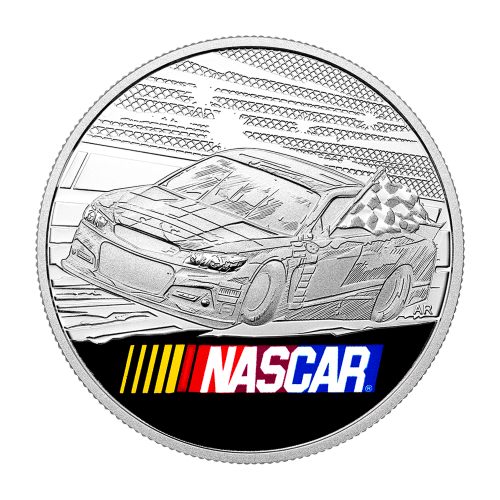 1 oz 2016 NASCAR® Silver Medallion