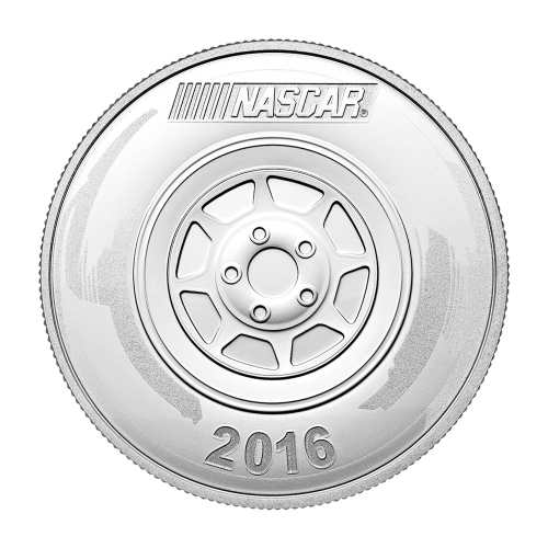 1 oz 2016 NASCAR® Silver Medallion
