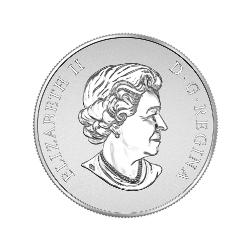 Pièce 1/2 once d'argent Épreuve numismatique inverse Bienvenue dans le monde 2016