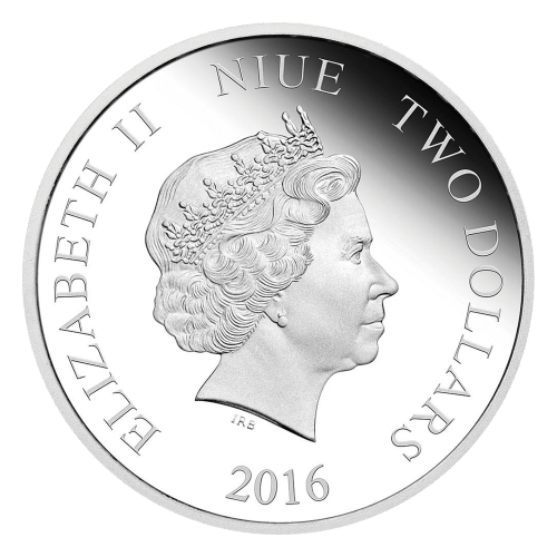 Pièce 1 once d'argent Princesse Tiana Disney 2016