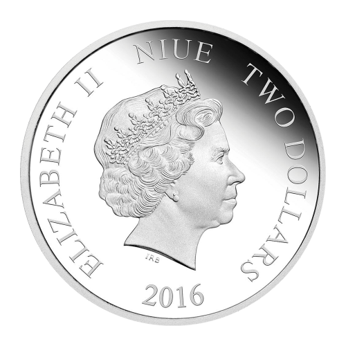 1 oz 2016 Endangered Species Snow Leopard Silver Proof Coin | New Zealand Mint