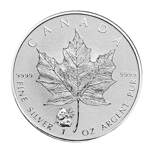 1 oz 2016 Canadian Maple Leaf Panda Privy Reverse Proof Silver