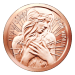 1 oz 2015 Peace Comes From Within Copper Round