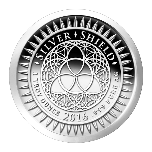 1 oz 2016 Silver Shield Year of the Monkey Silver Proof-Like Round