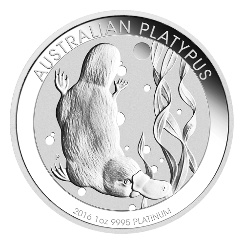 1 oz 2016 Australian Platypus Platinum Coin | Perth Mint